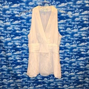 Banana Republic Pale Lilac 100% Silk Top